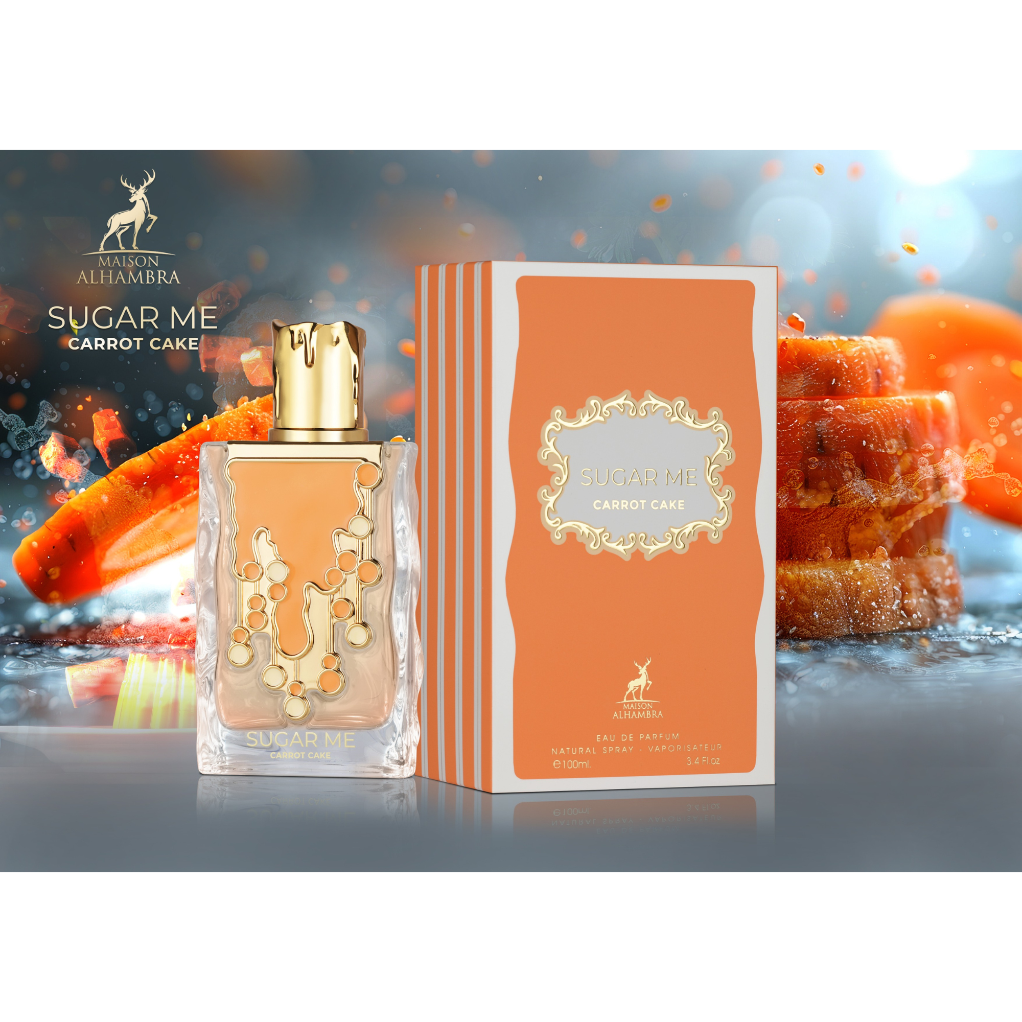 SUGAR ME CARROT CAKE - 100ml – MAISON ALHAMBRA